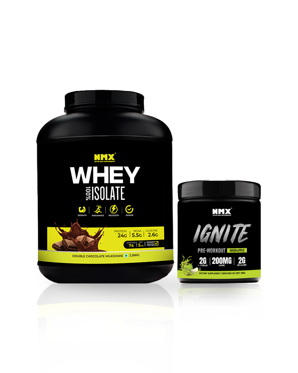 5 Lbs/2.26Kg Protein & Pre Workout Bundle offer