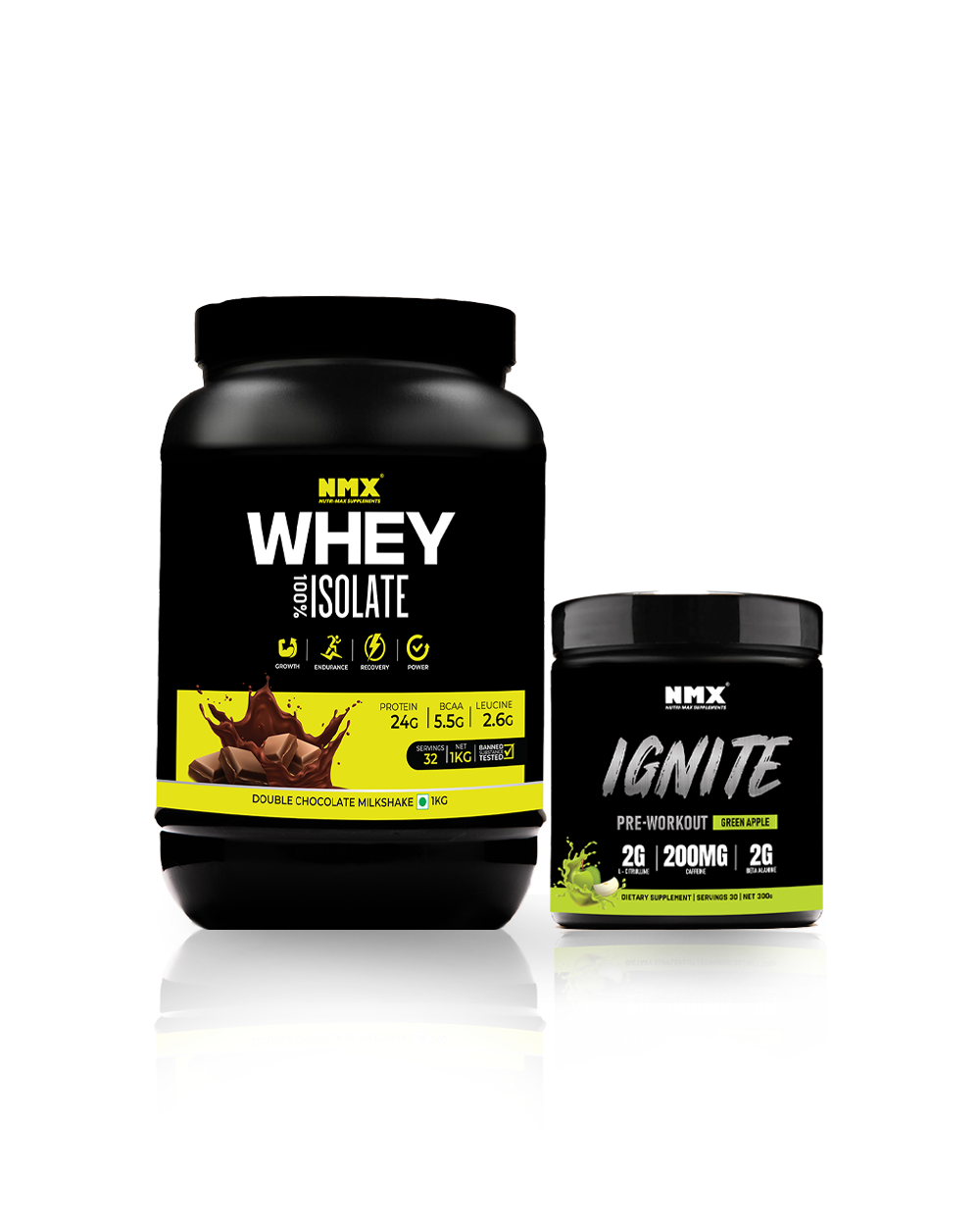 1kg Protein & Pre Workout Bundle offer