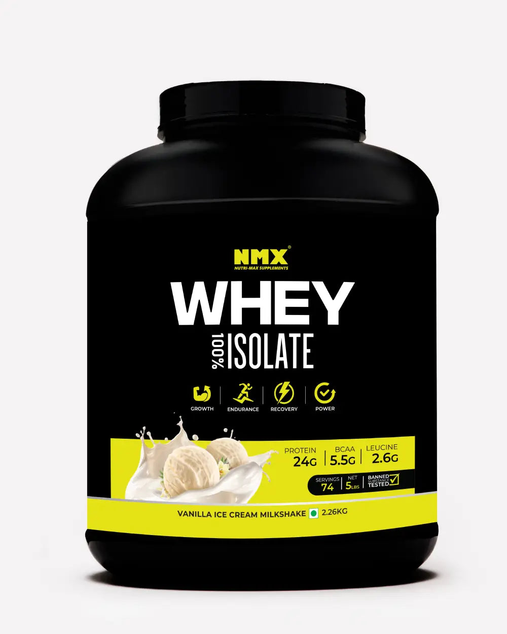 Whey Protein Isolate (74 servings)