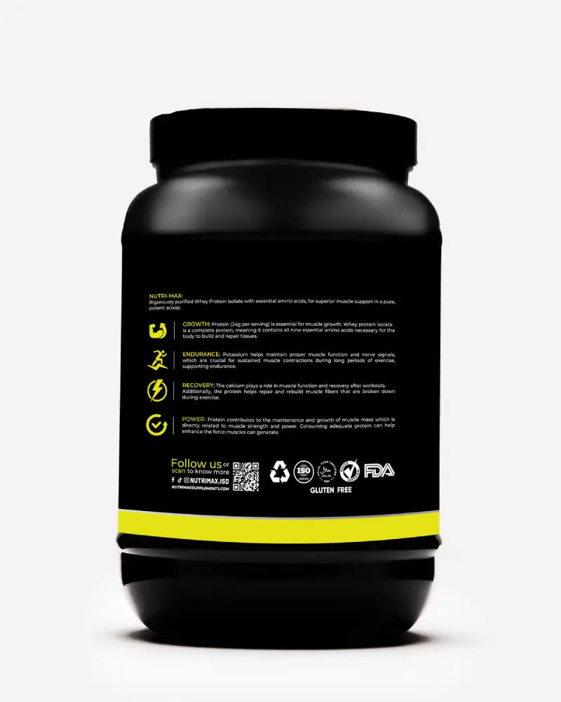 Whey Isolate Protein 1KG ( 32 servings )