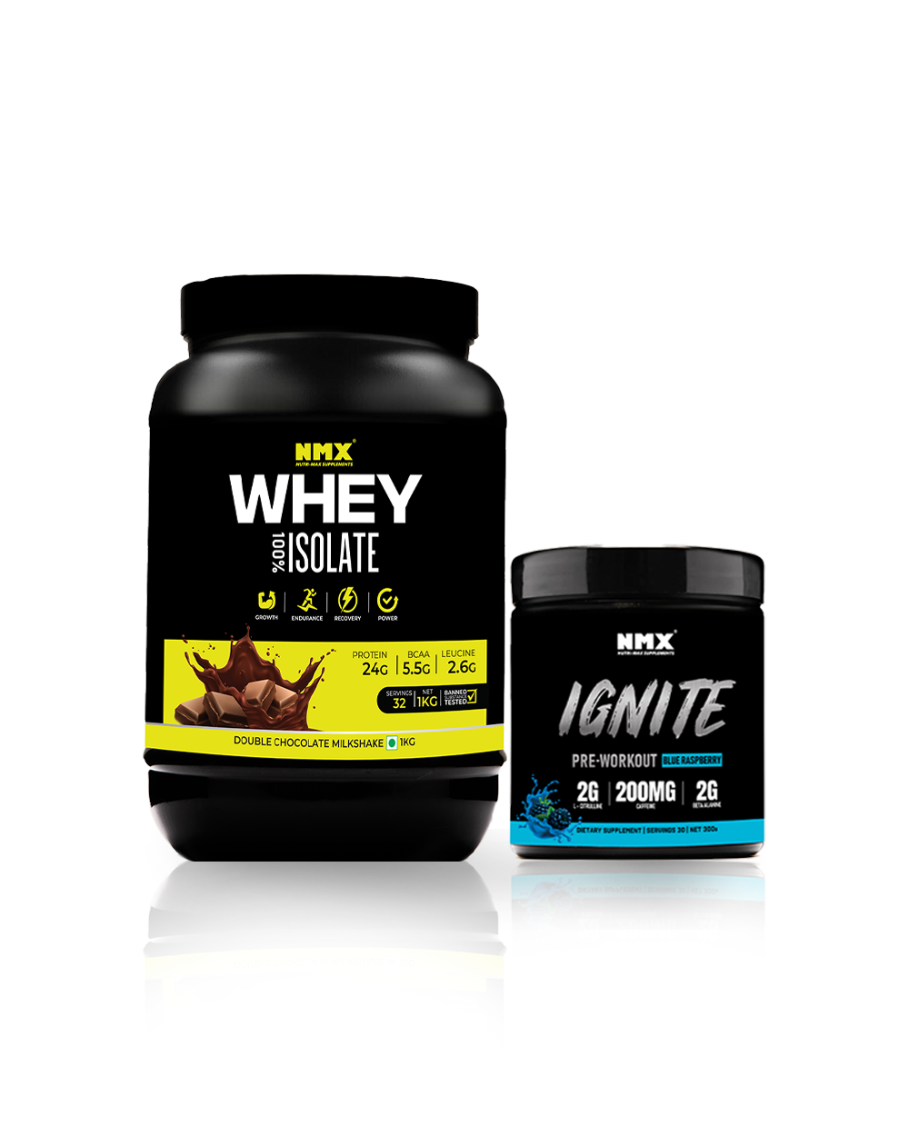 1kg Protein & Pre Workout Bundle offer