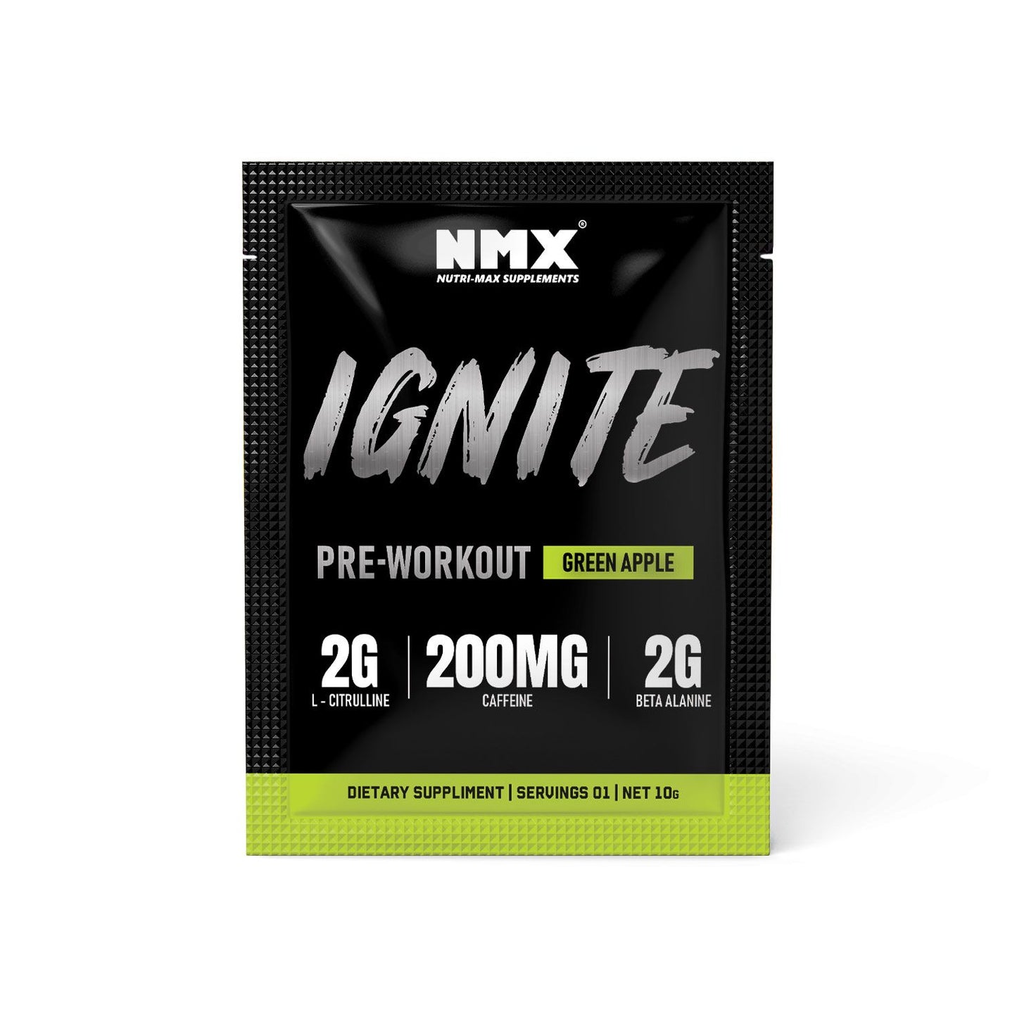 Single serving sachet - Ignite Pre-workout