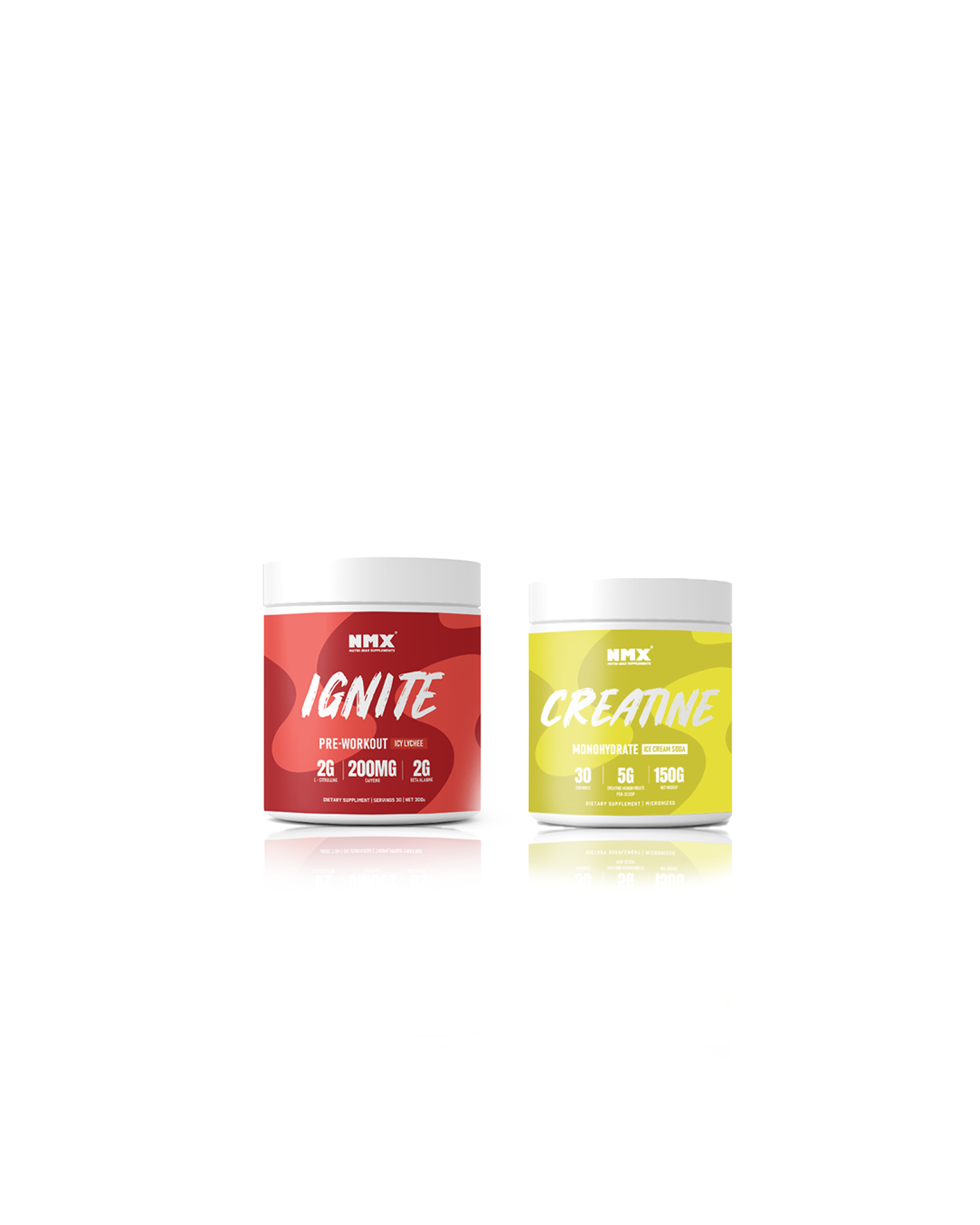Pre Workout & Creatine (30 Serv) Bundle