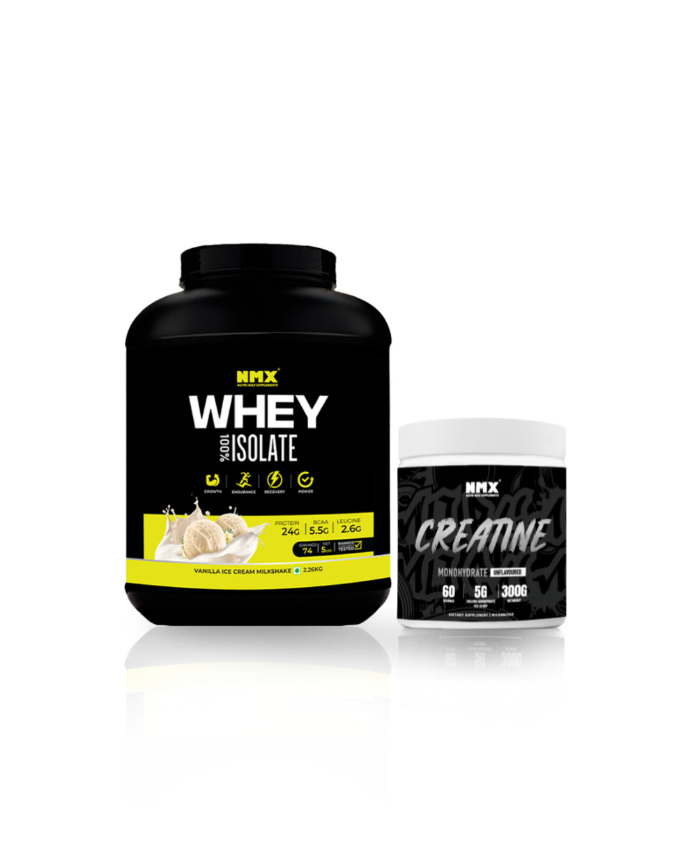5 Lbs/2.26kg Protein & Creatine  Bundle offer