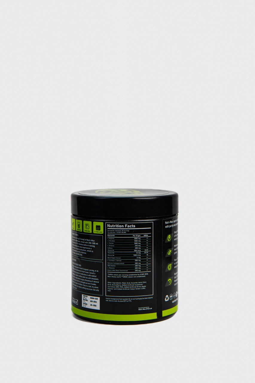 Ignite! Pre-workout 30 Servings Green Apple