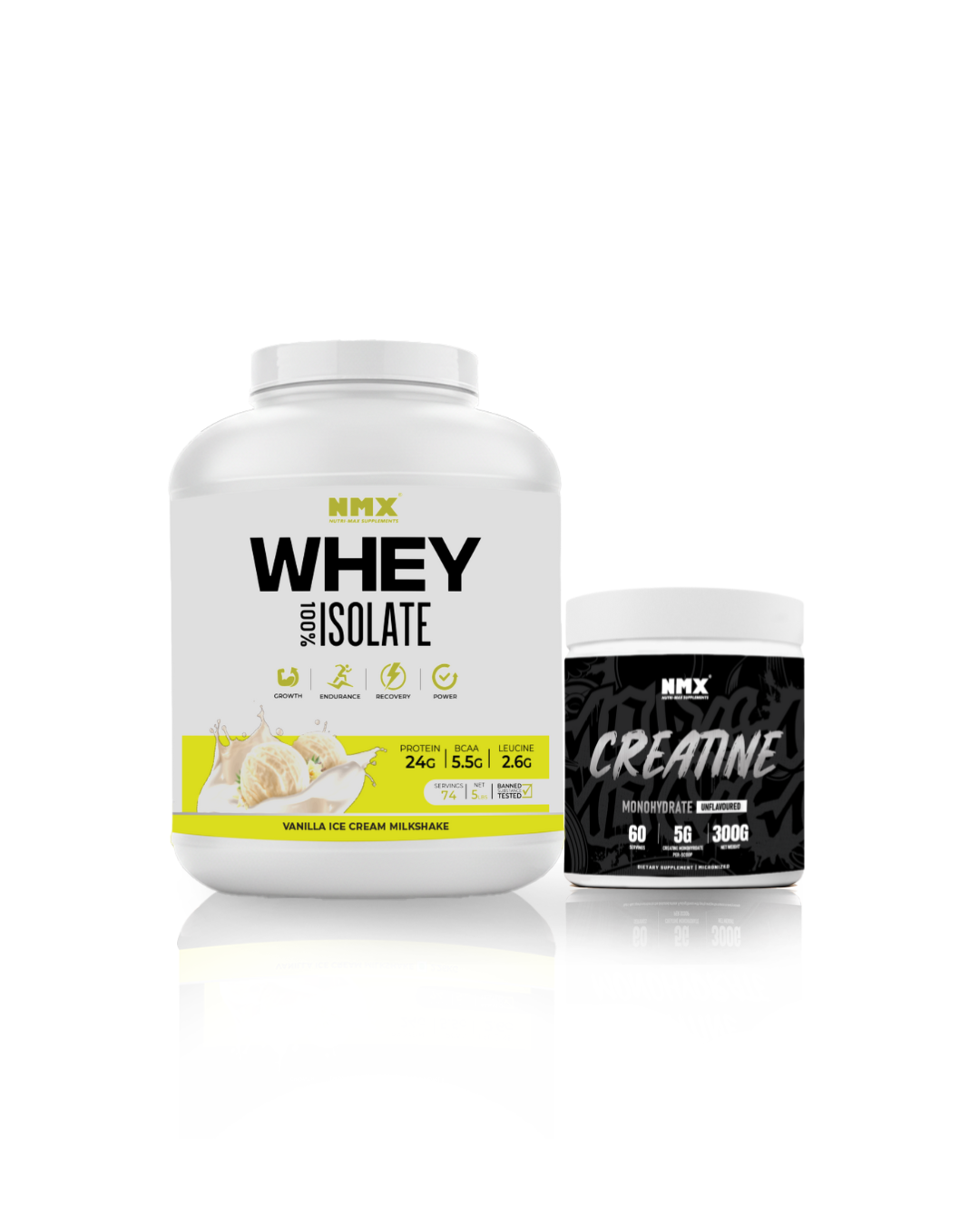 5 Lbs/2.26kg Protein & Creatine  Bundle offer