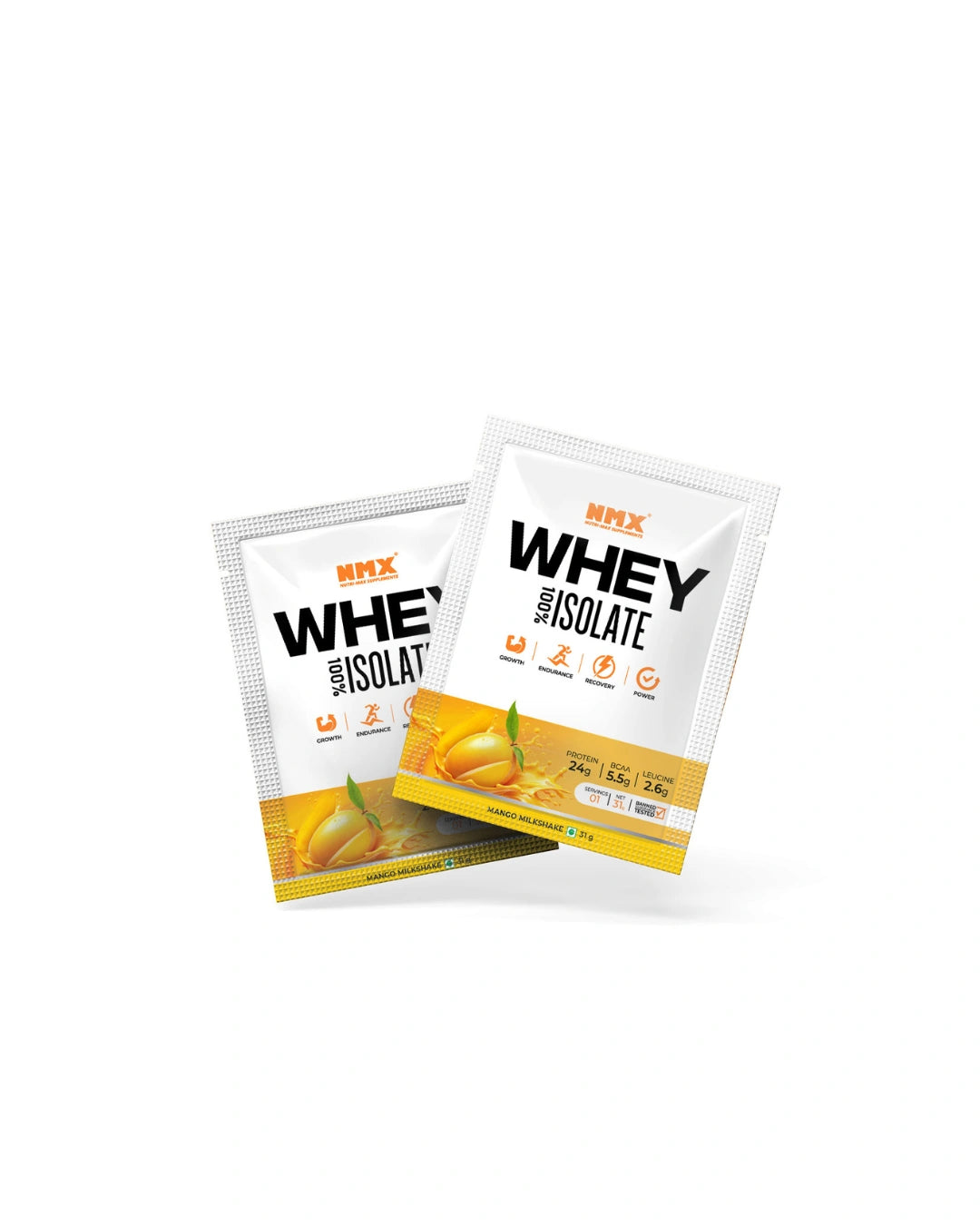Single Serving Sachet - Mango Whey Isolate Protein