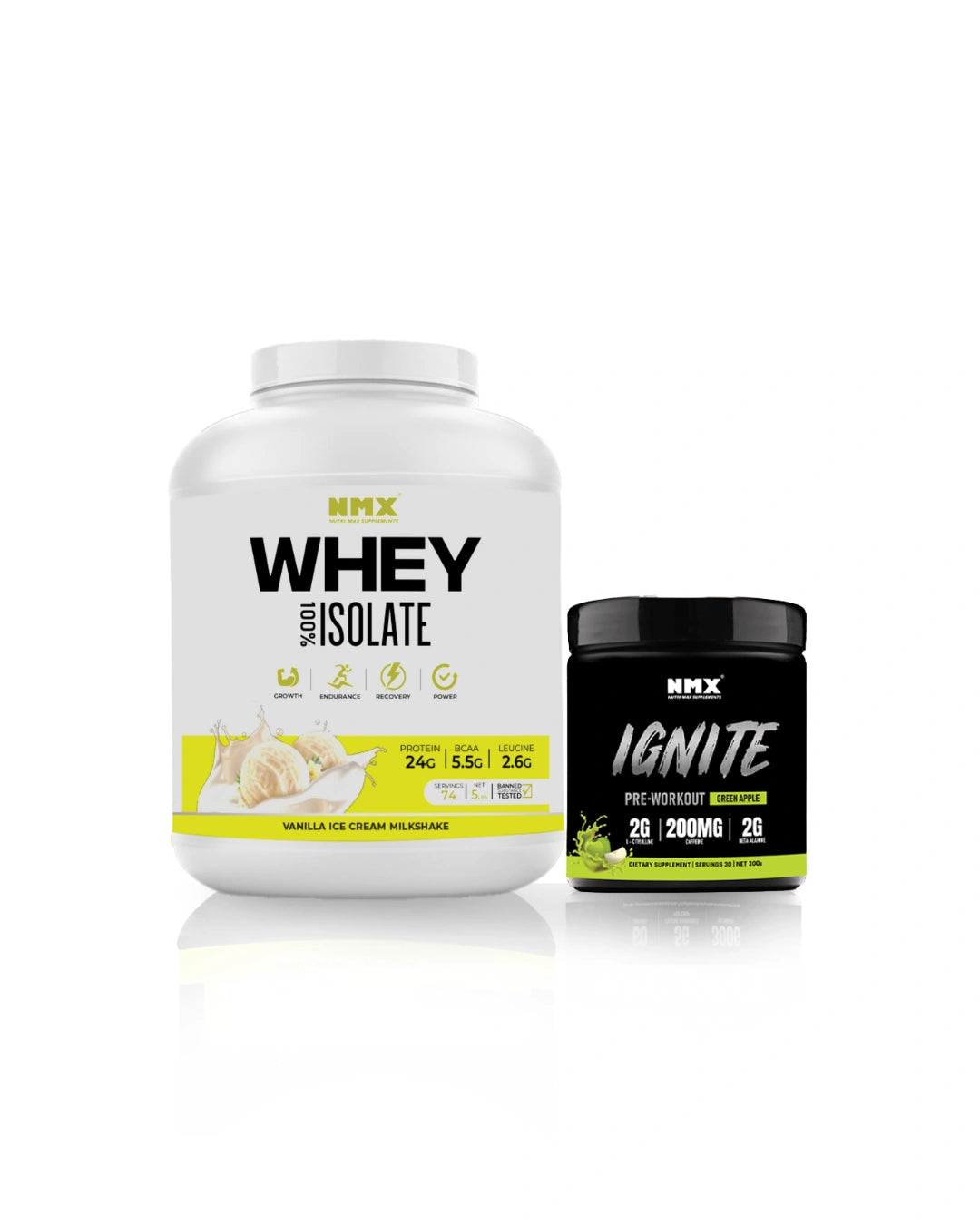 5 Lbs/2.26Kg Protein & Pre Workout Bundle offer