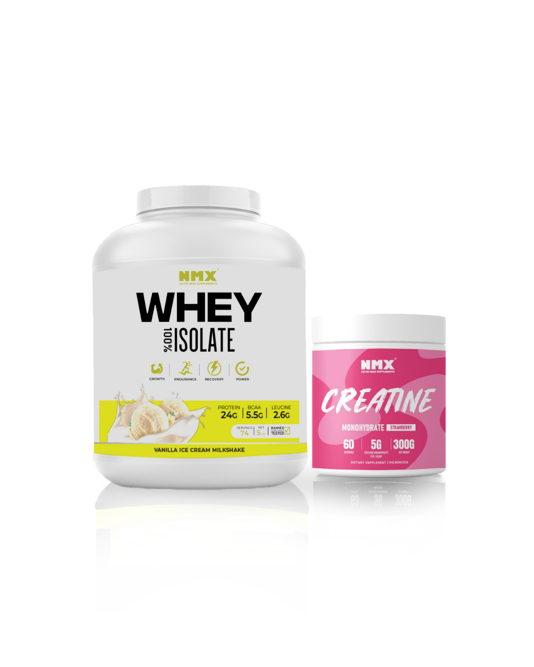 5 Lbs/2.26kg Protein & Creatine  Bundle offer