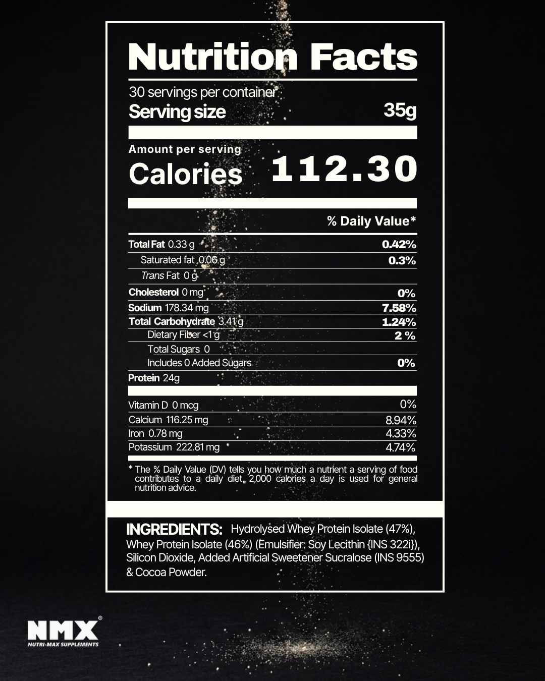 Whey Isolate Protein (30 servings)