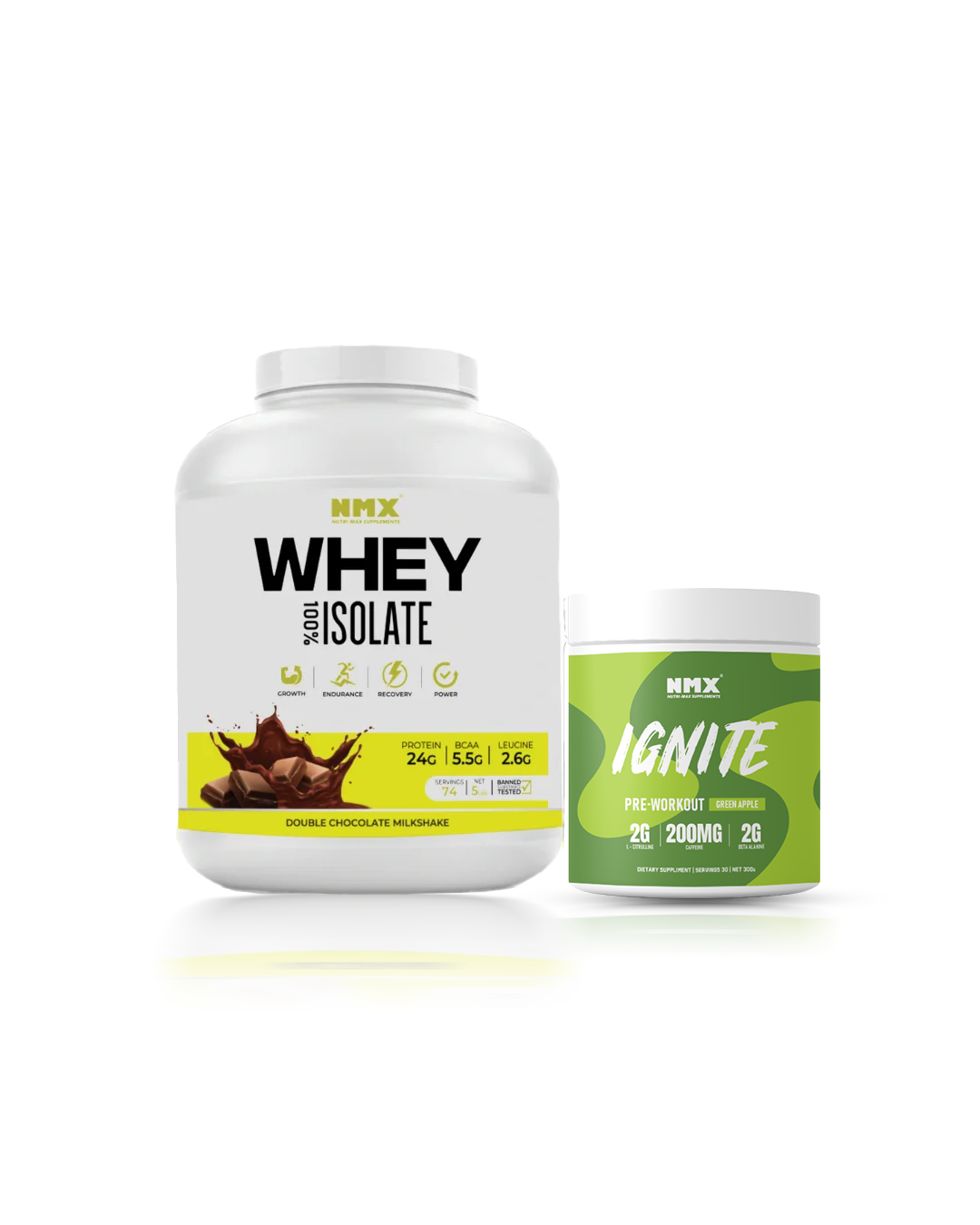 5 Lbs/2.26Kg Protein & Pre Workout Bundle