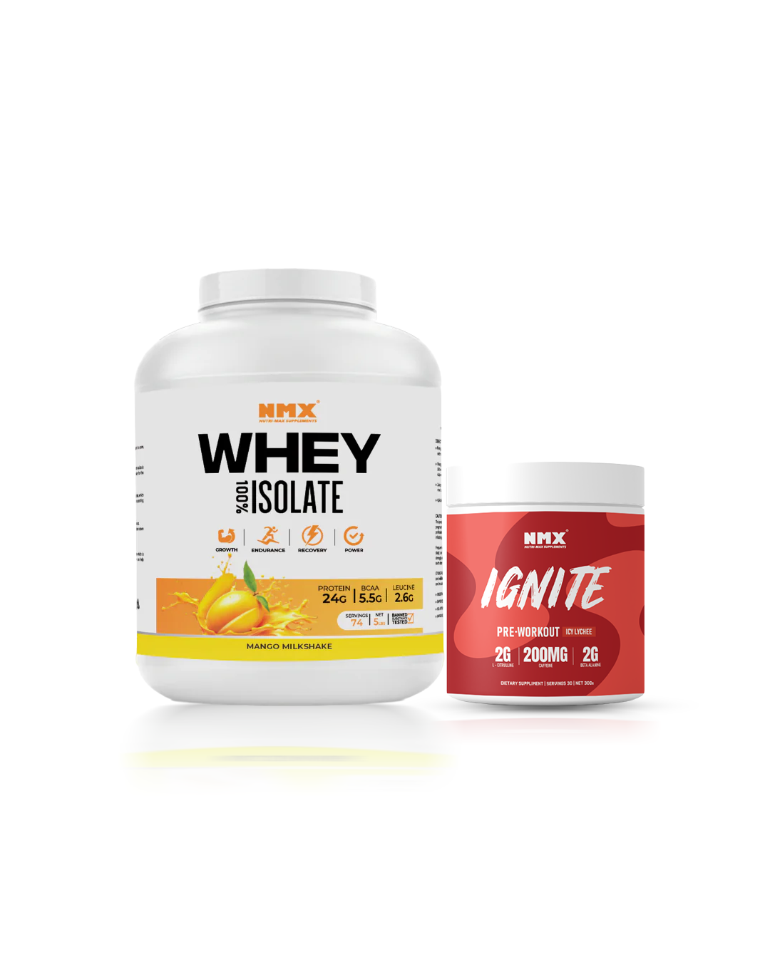 5 Lbs/2.26Kg Protein & Pre Workout Bundle
