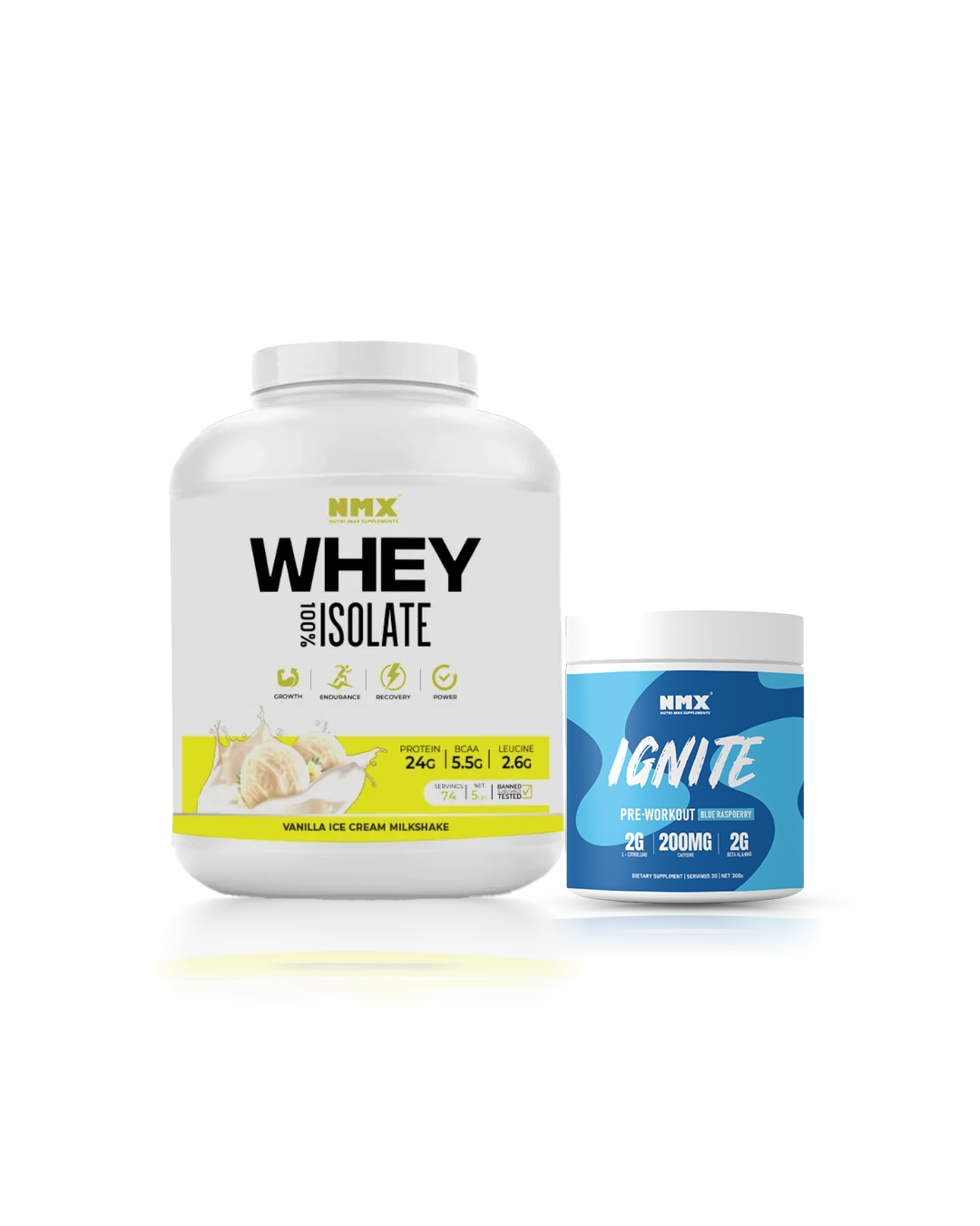 5 Lbs/2.26Kg Protein & Pre Workout Bundle