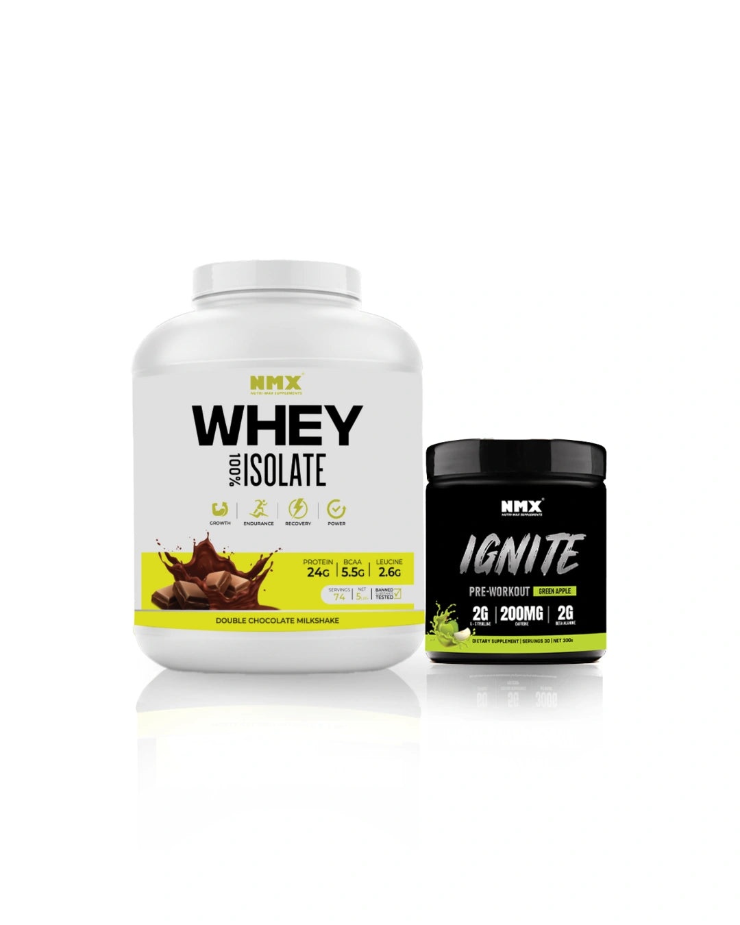 5 Lbs/2.26Kg Protein & Pre Workout Bundle offer