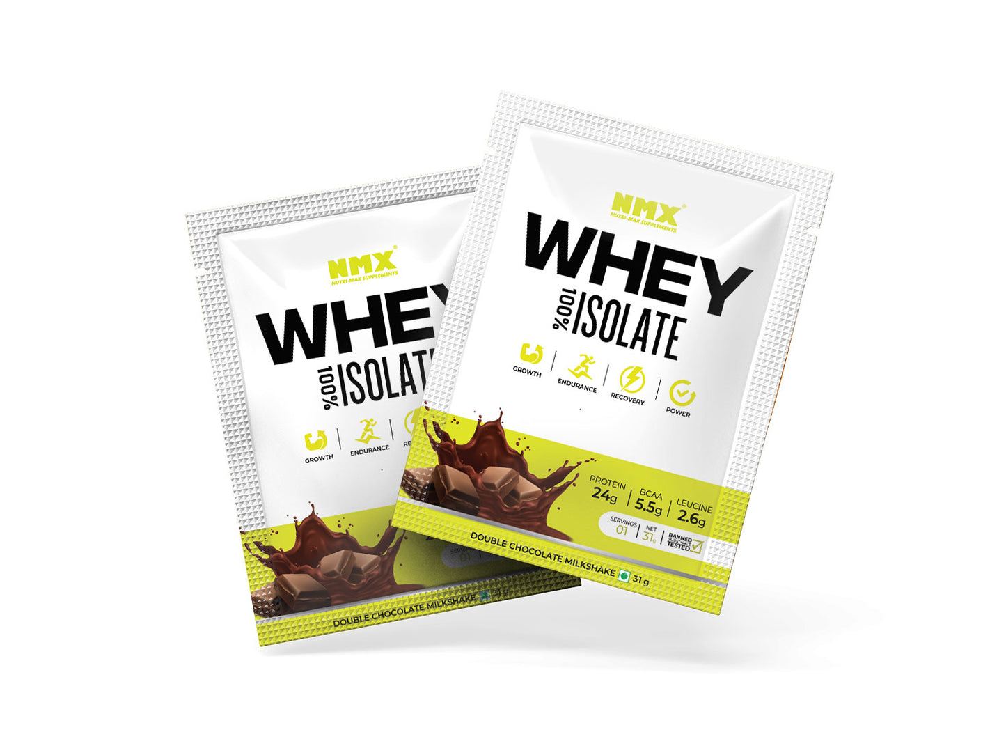 Whey Isolate Variety Sachet Box (12 sachets 3 Flavours)