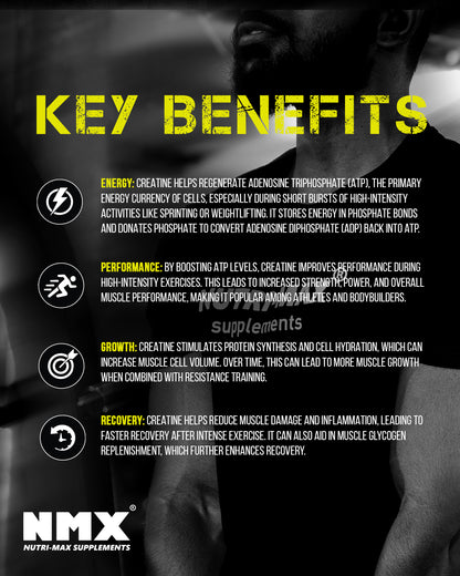 NMX Creatine Monohydrate 60 servings