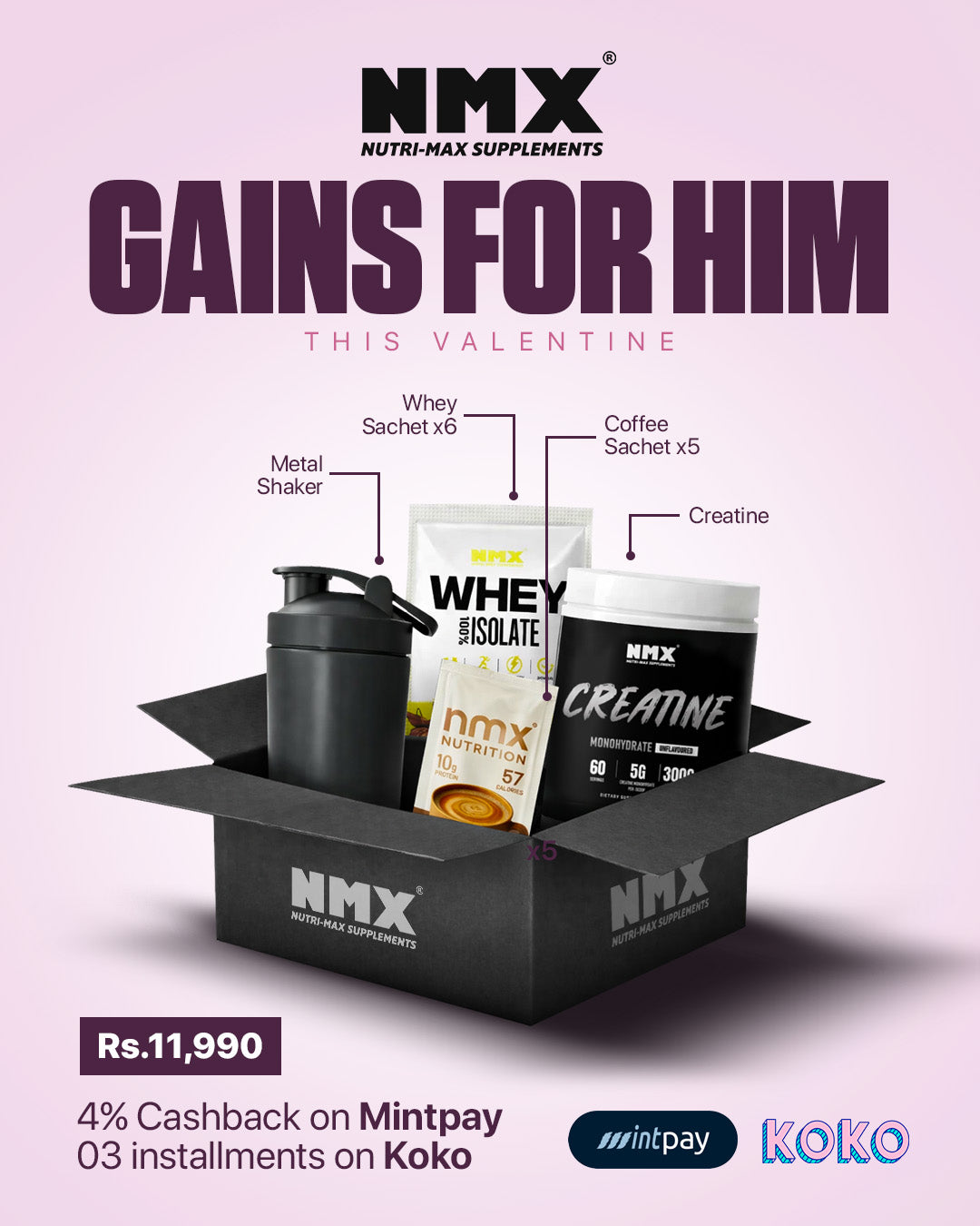 Gains For Him - Gift BOX