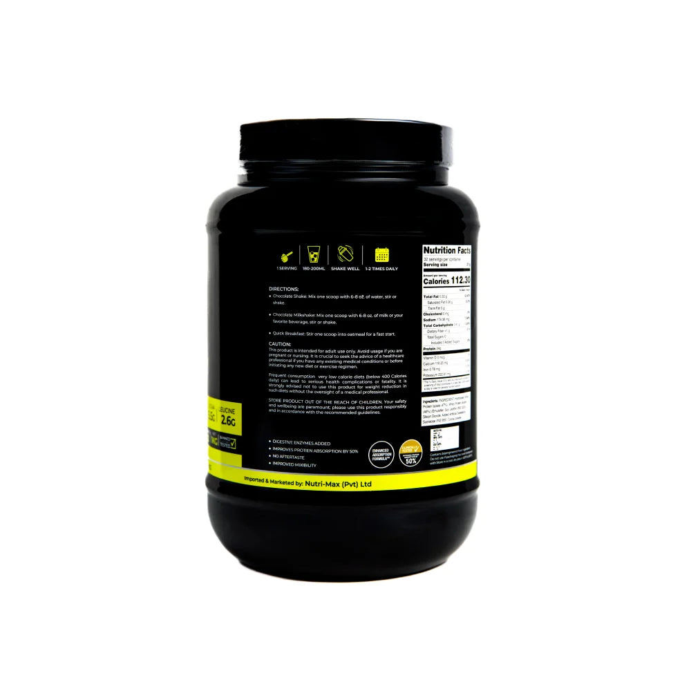 Whey Isolate Protein 1KG ( 32 servings )