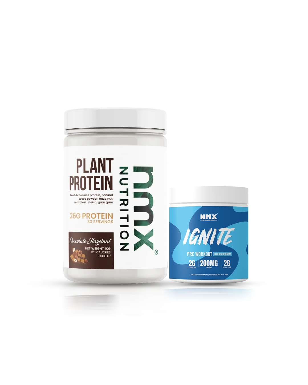 1kg  Plant Protein & Pre-workout Bundle