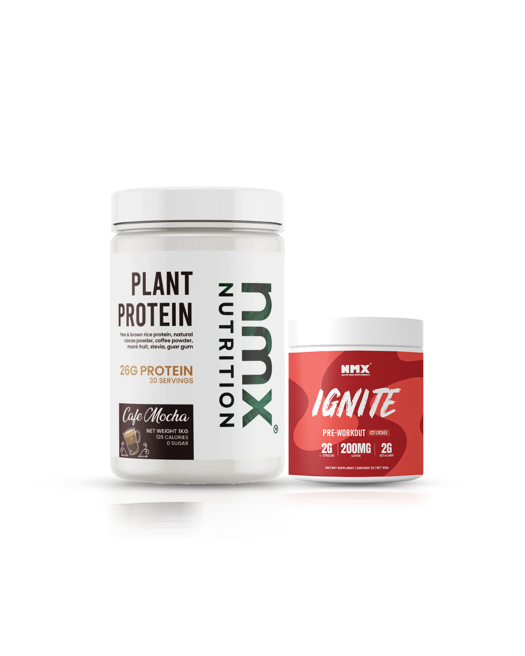 1kg  Plant Protein & Pre-workout Bundle