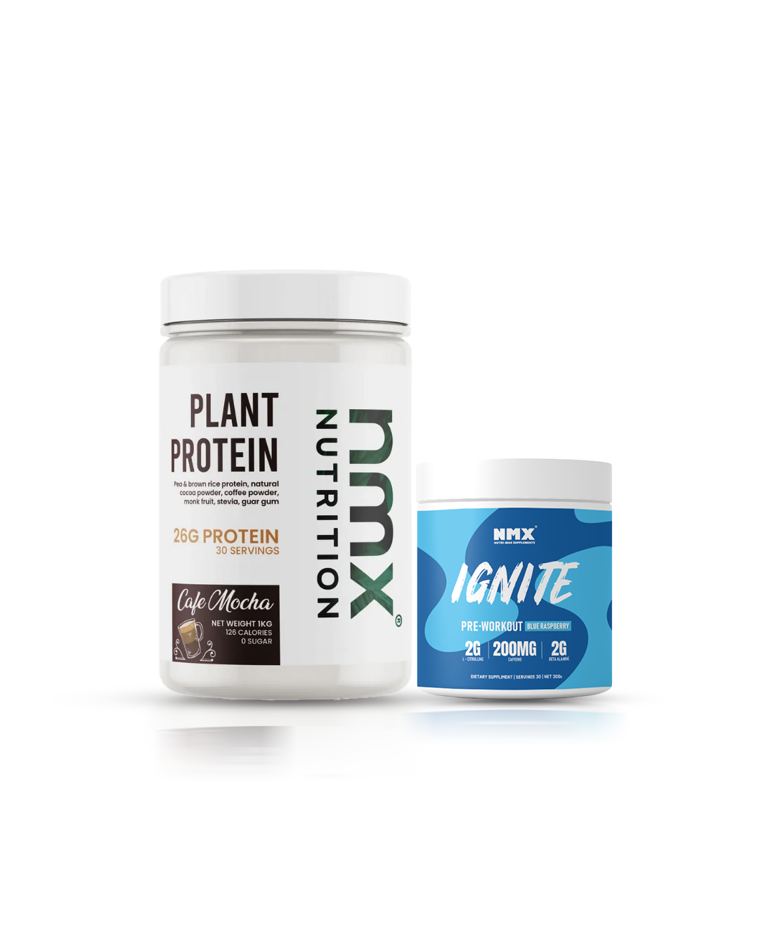 1kg  Plant Protein & Pre-workout Bundle