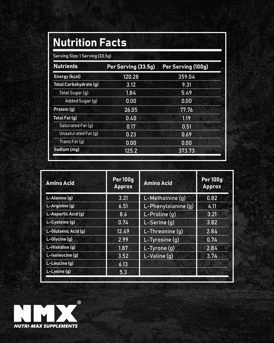 Plant protein 1kg (30 servings)