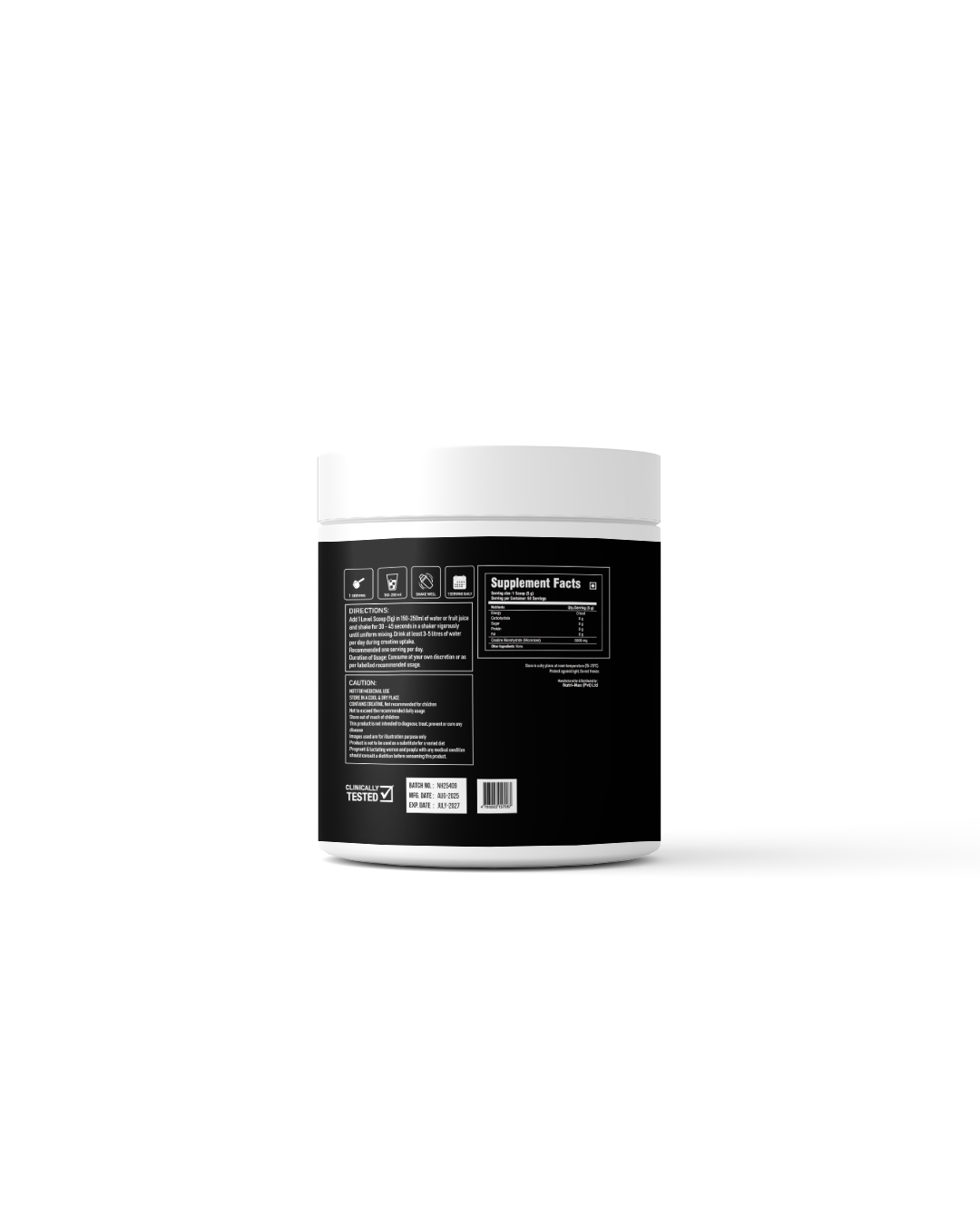 NMX Creatine Monohydrate 60 servings
