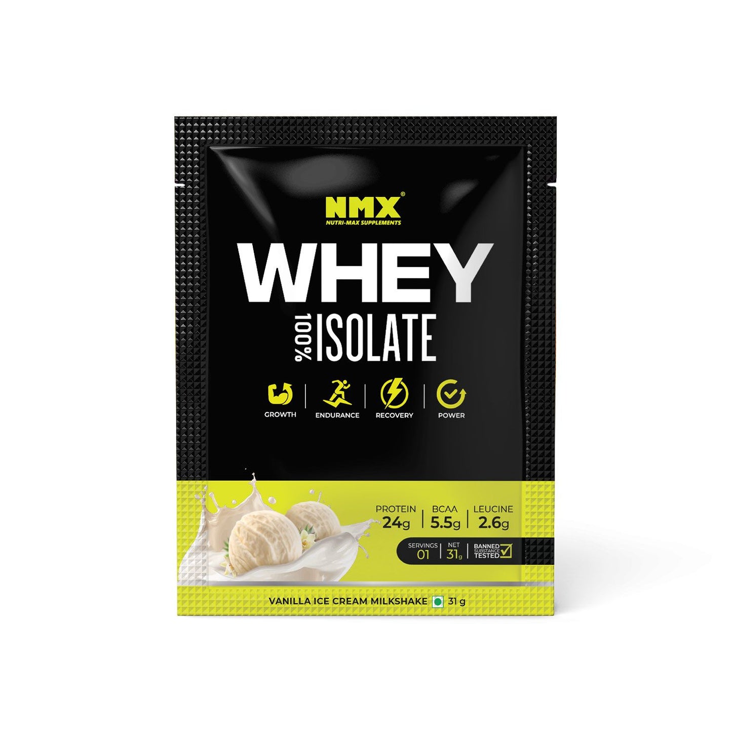 Single Serving Sachet - Whey Isolate Protein