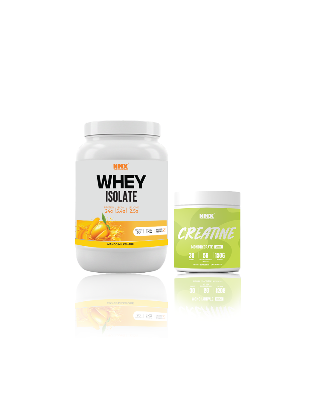 Whey Isolate & Creatine (30 Serv) Bundle