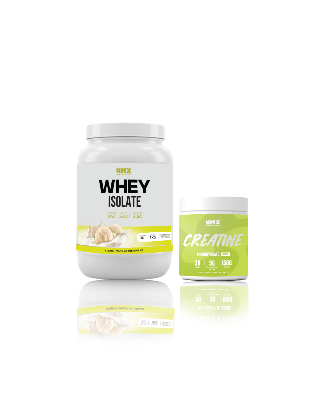 Whey Isolate & Creatine (30 Serv) Bundle