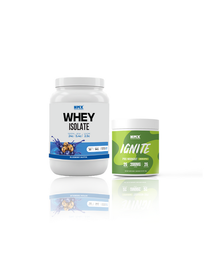 Whey Isolate & Pre Workout (30 Serv) Bundle