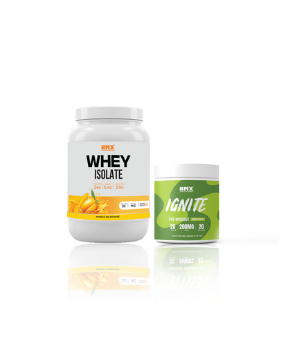 Whey Isolate & Pre Workout (30 Serv) Bundle