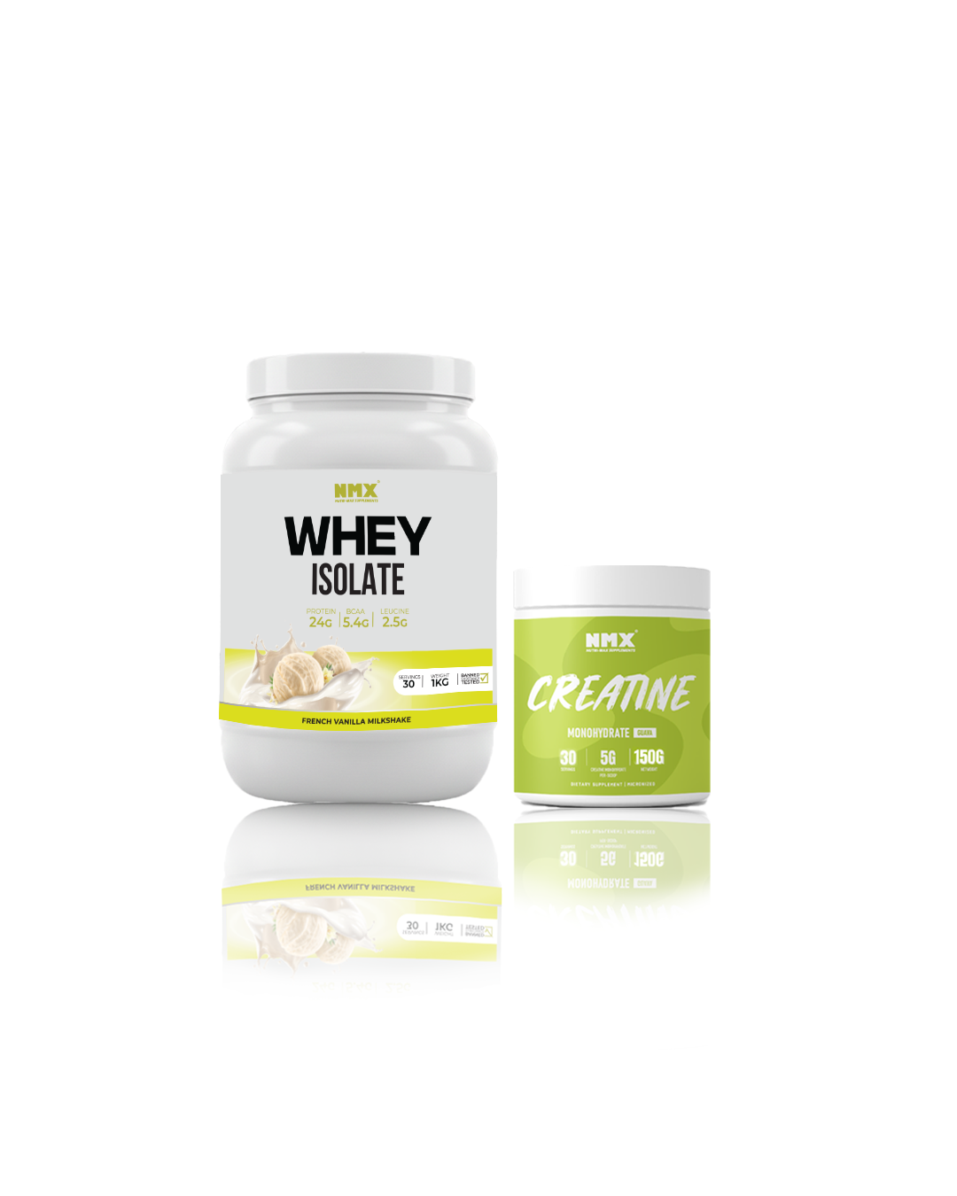 Whey Isolate & Creatine (30 Serv) Bundle