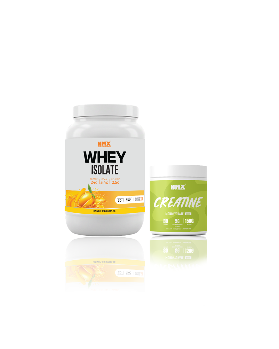 Whey Isolate & Creatine (30 Serv) Bundle