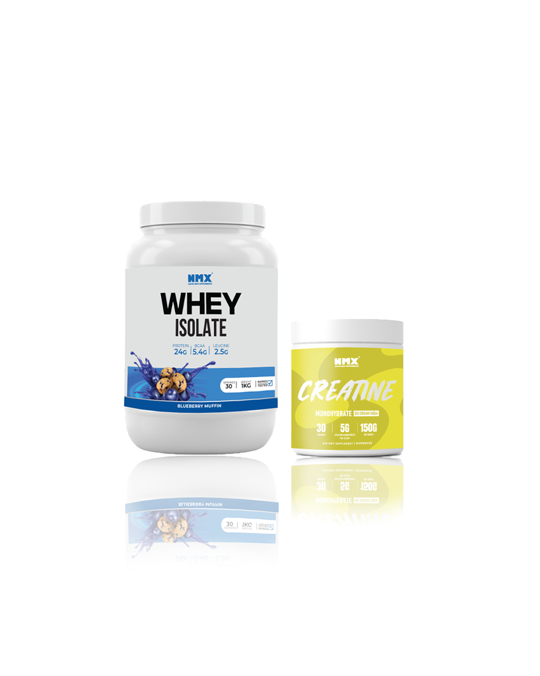 Whey Isolate & Creatine (30 Serv) Bundle