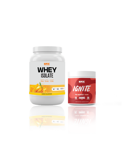 Whey Isolate & Pre Workout (30 Serv) Bundle