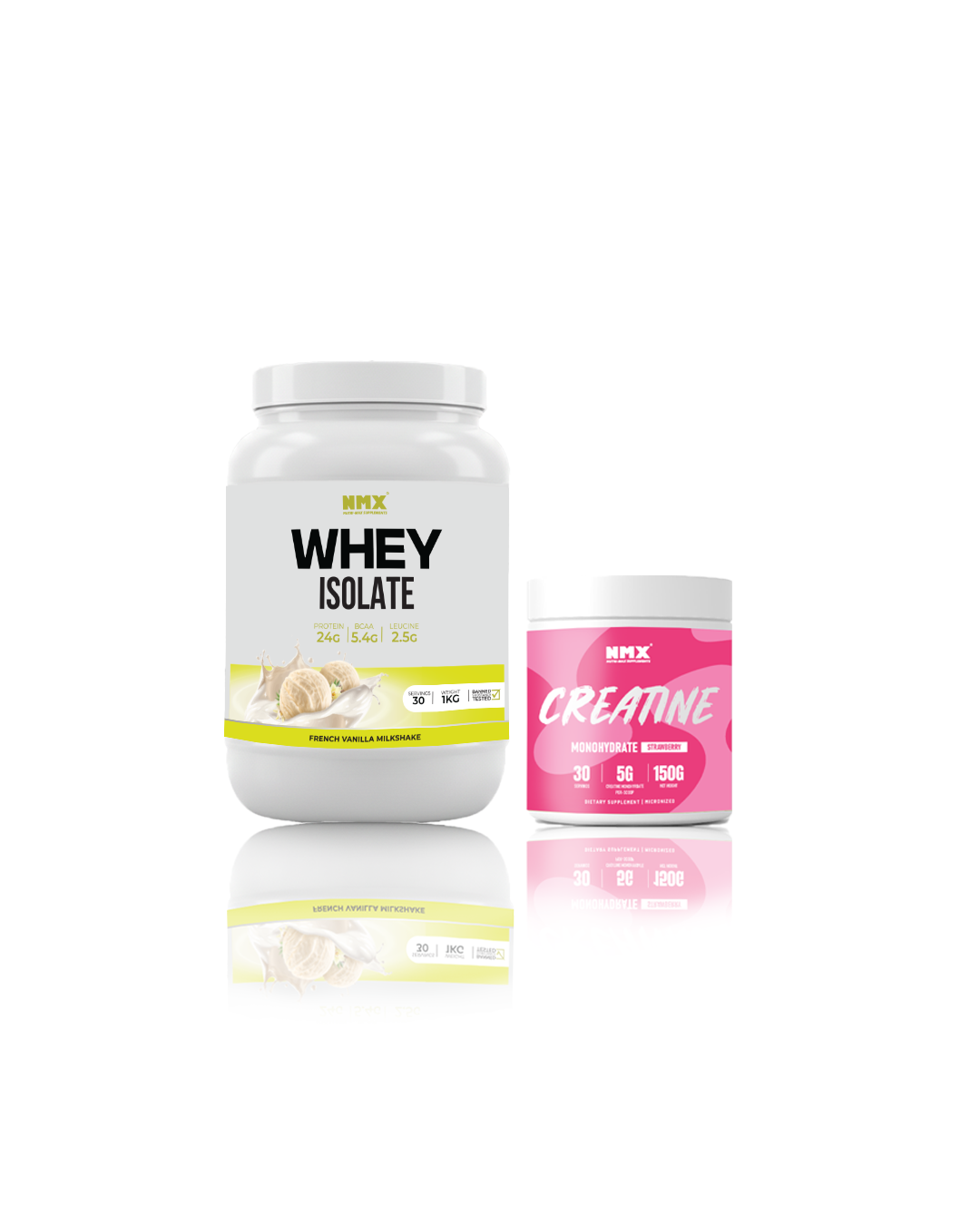 Whey Isolate & Creatine (30 Serv) Bundle