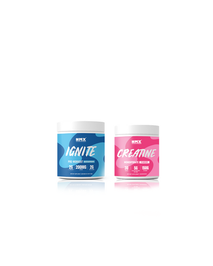 Pre Workout & Creatine (30 Serv) Bundle