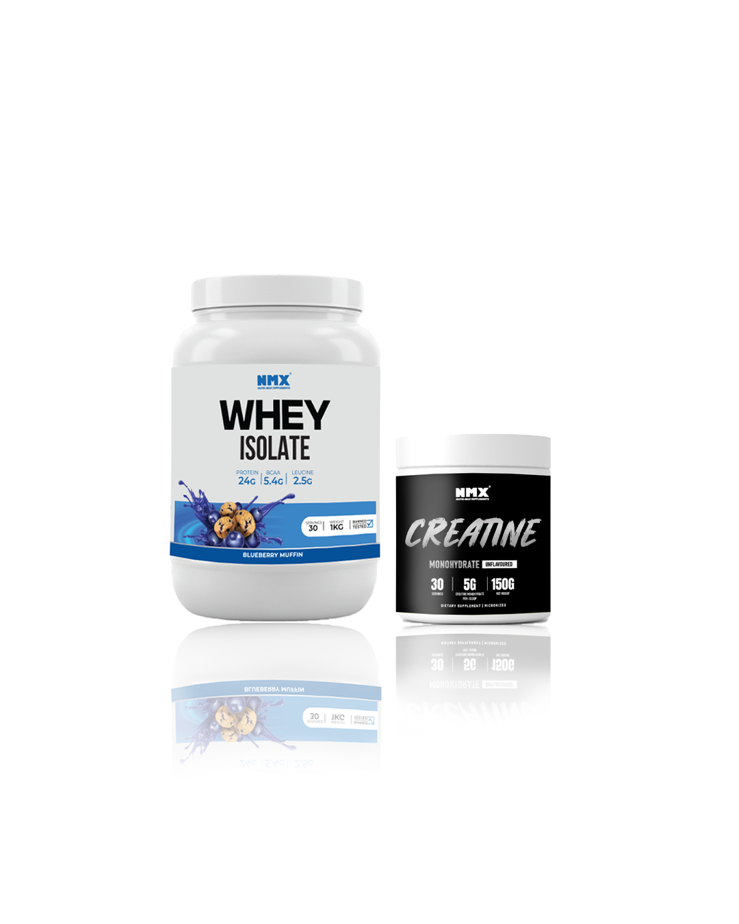 Whey Isolate & Creatine (30 Serv) Bundle