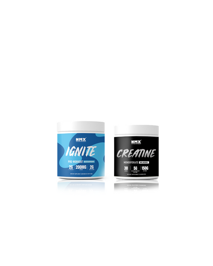 Pre Workout & Creatine (30 Serv) Bundle