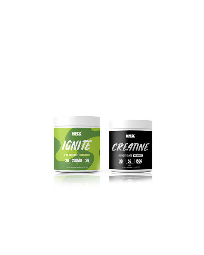 Pre Workout & Creatine (30 Serv) Bundle