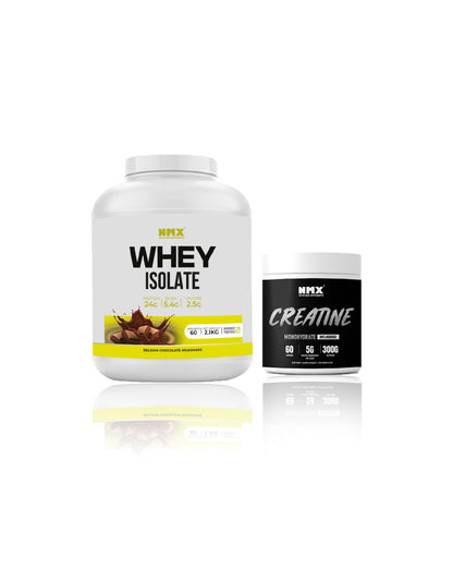 Whey Isolate & Creatine (60 Serv) Bundle