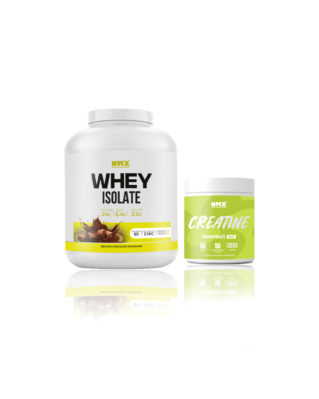 Whey Isolate & Creatine (60 Serv) Bundle