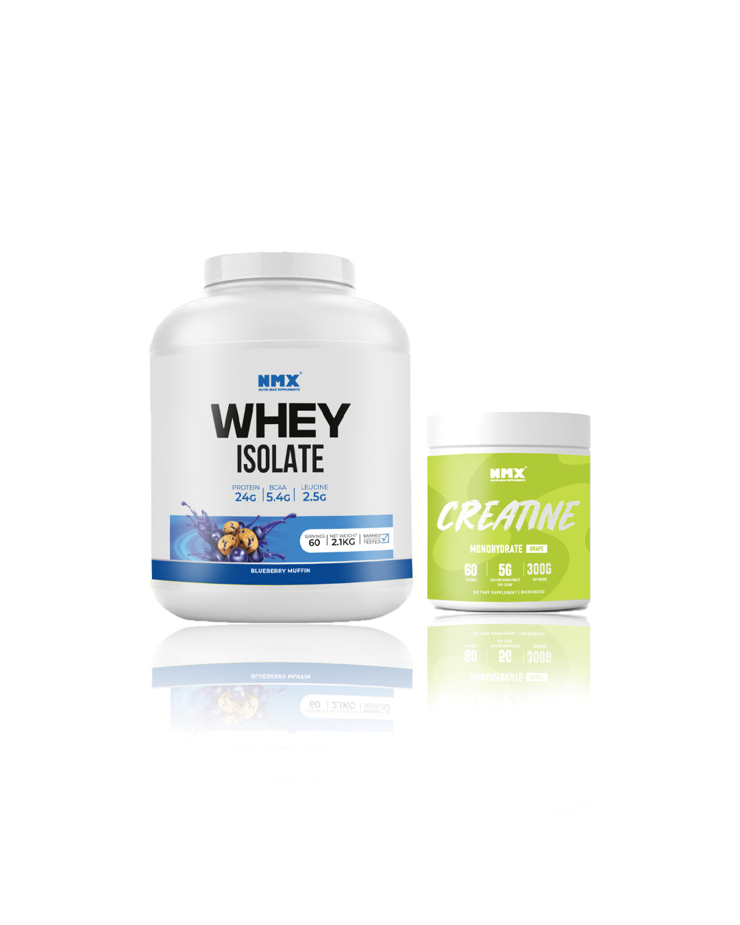 Whey Isolate & Creatine (60 Serv) Bundle