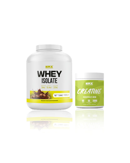 Whey Isolate & Creatine (60 Serv) Bundle