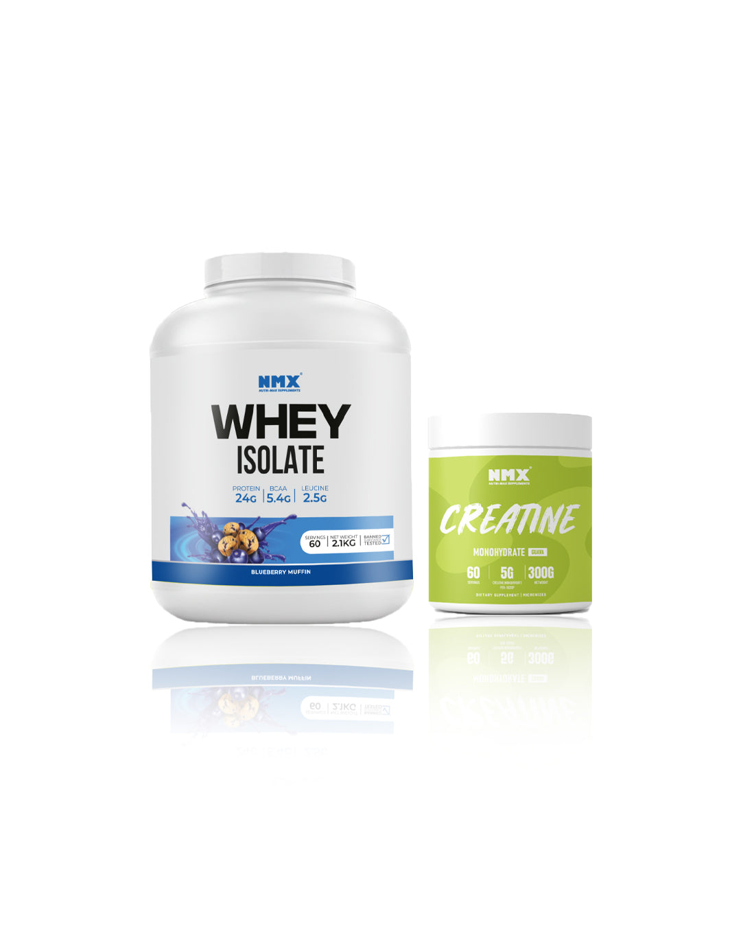 Whey Isolate & Creatine (60 Serv) Bundle