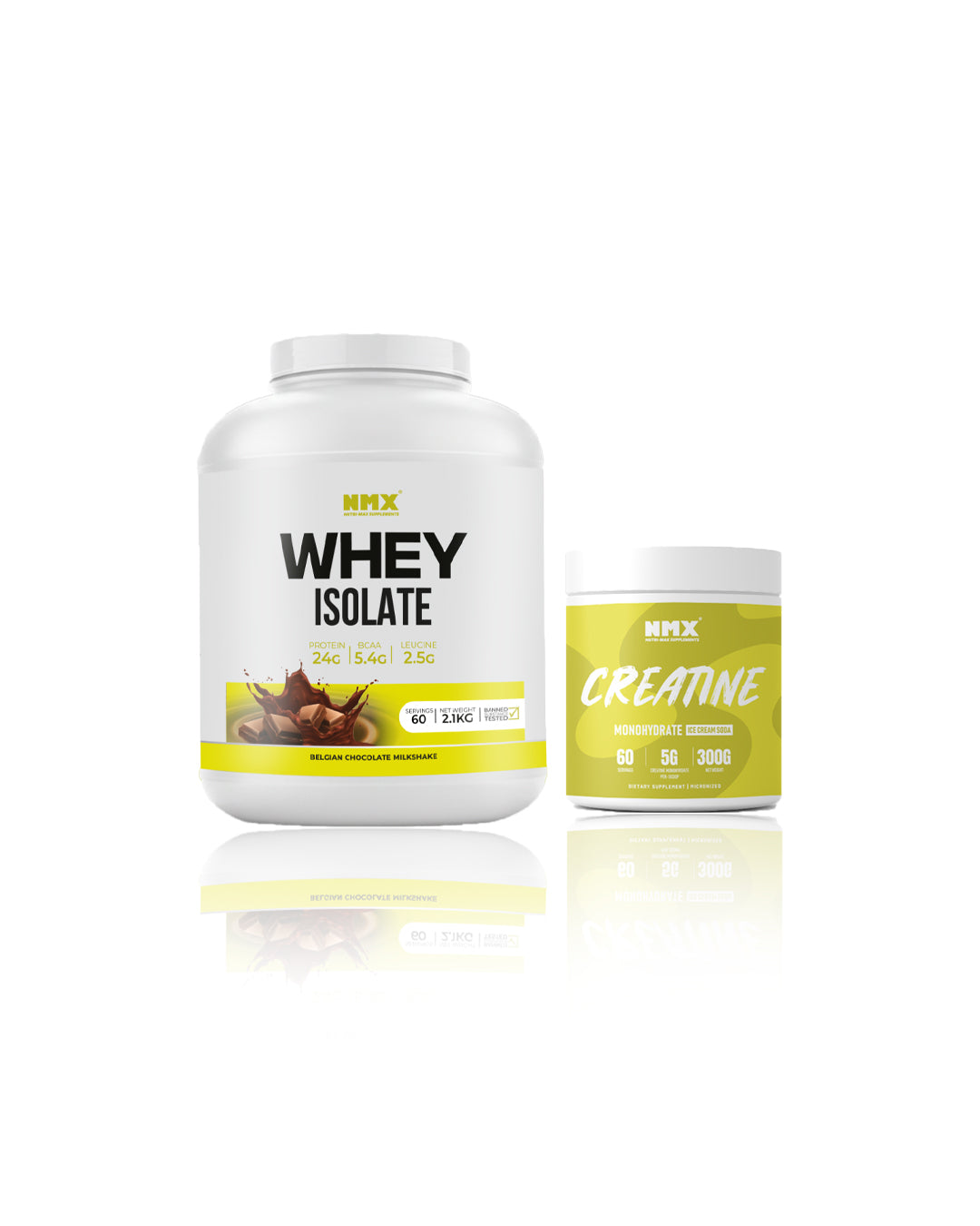 Whey Isolate & Creatine (60 Serv) Bundle