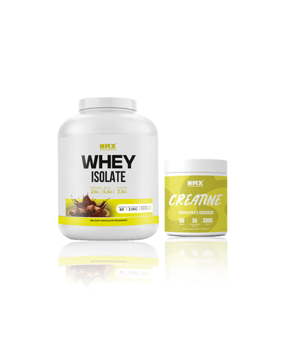 Whey Isolate & Creatine (60 Serv) Bundle