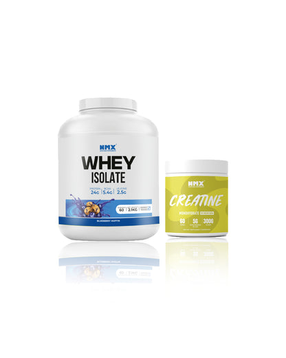 Whey Isolate & Creatine (60 Serv) Bundle