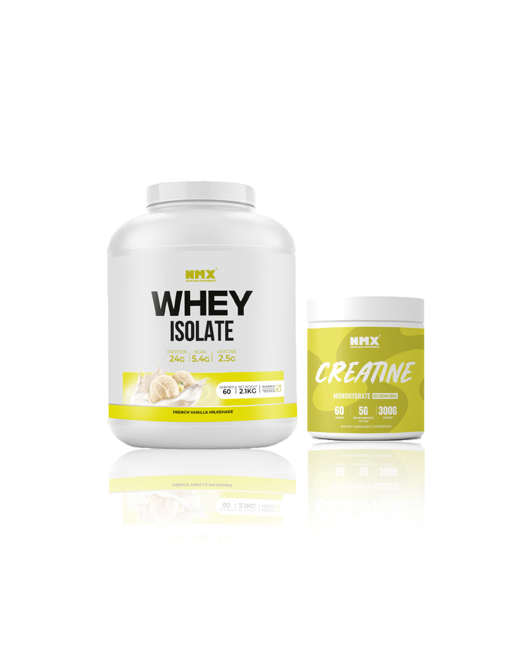 Whey Isolate & Creatine (60 Serv) Bundle
